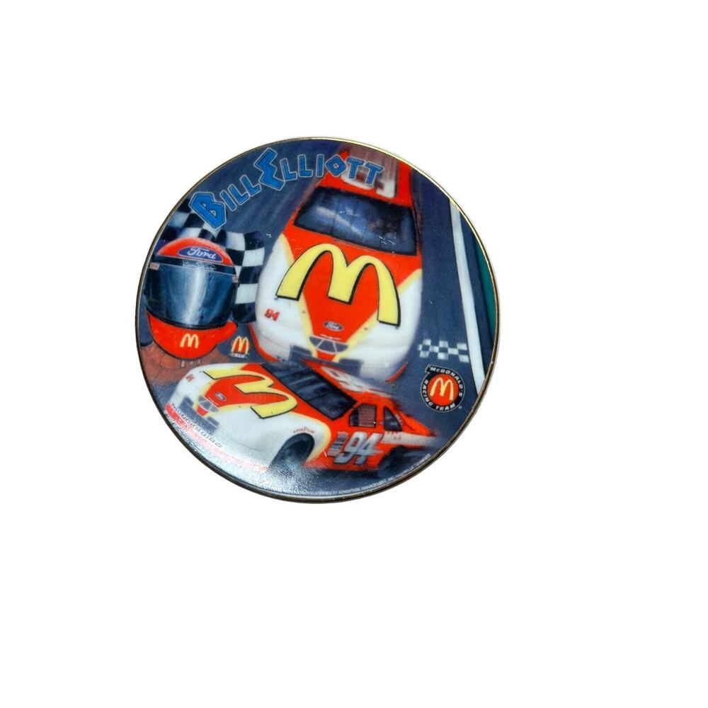 Vintage 1990'S Bill Elliott McDonald’s #94 Collectors Plate